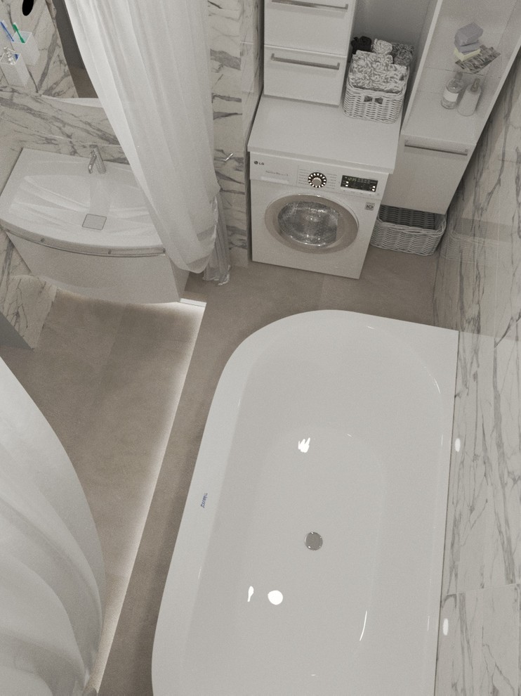 ванная / NJ Apartment_100 м2