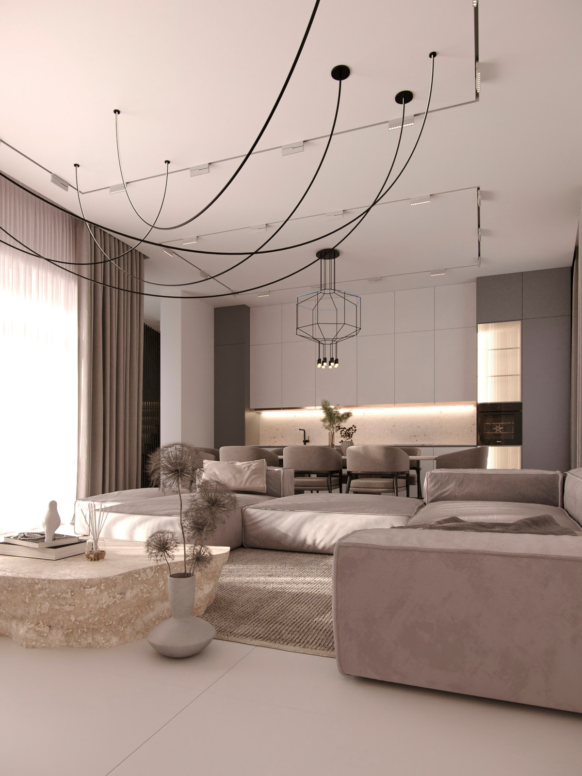 Обложка проекта: Гостиная в квартире