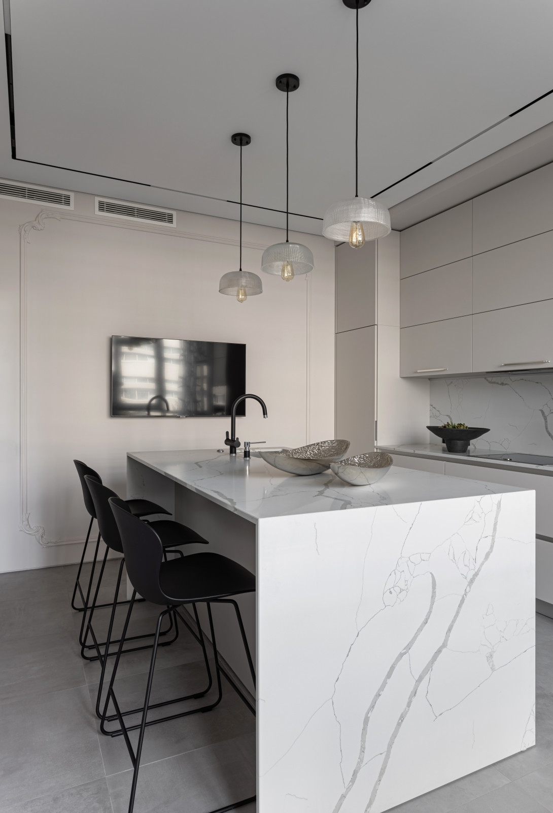 Стилизация квартиры в ЖК Виноградный