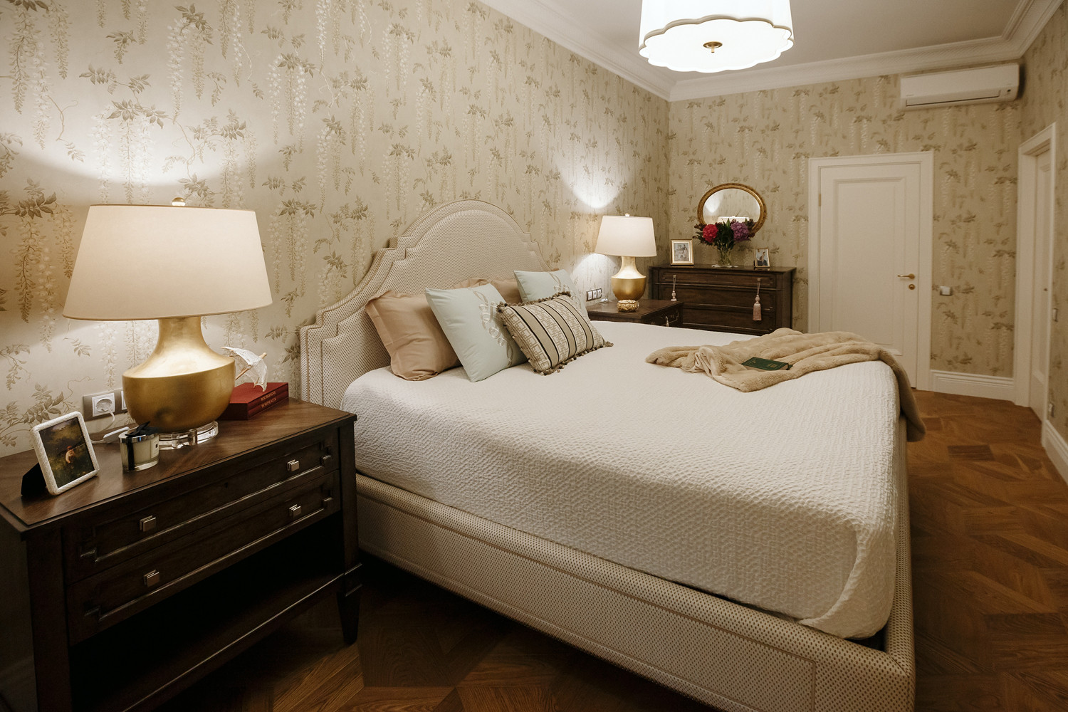 Американская классика на Крестовском острове.ЖК Привилегия 107м2