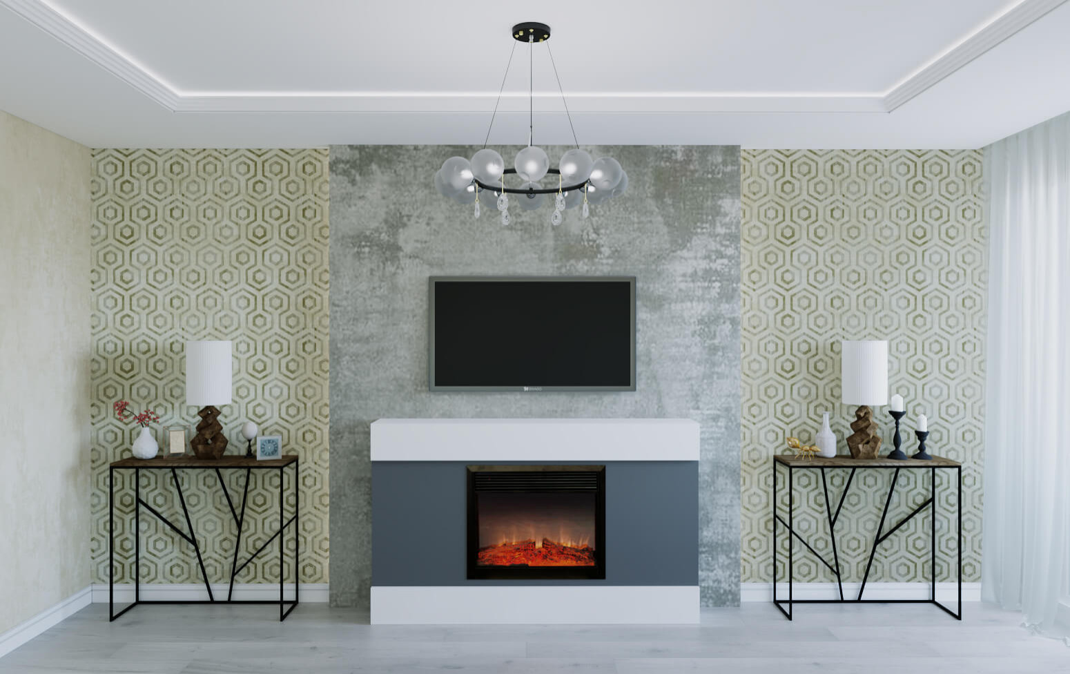 Дизайн интерьера гостиной в современном стиле