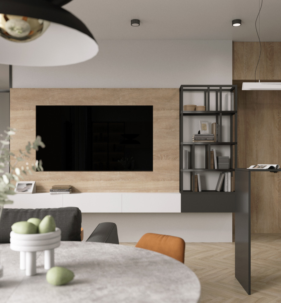 ЖК Огни. Гостиная