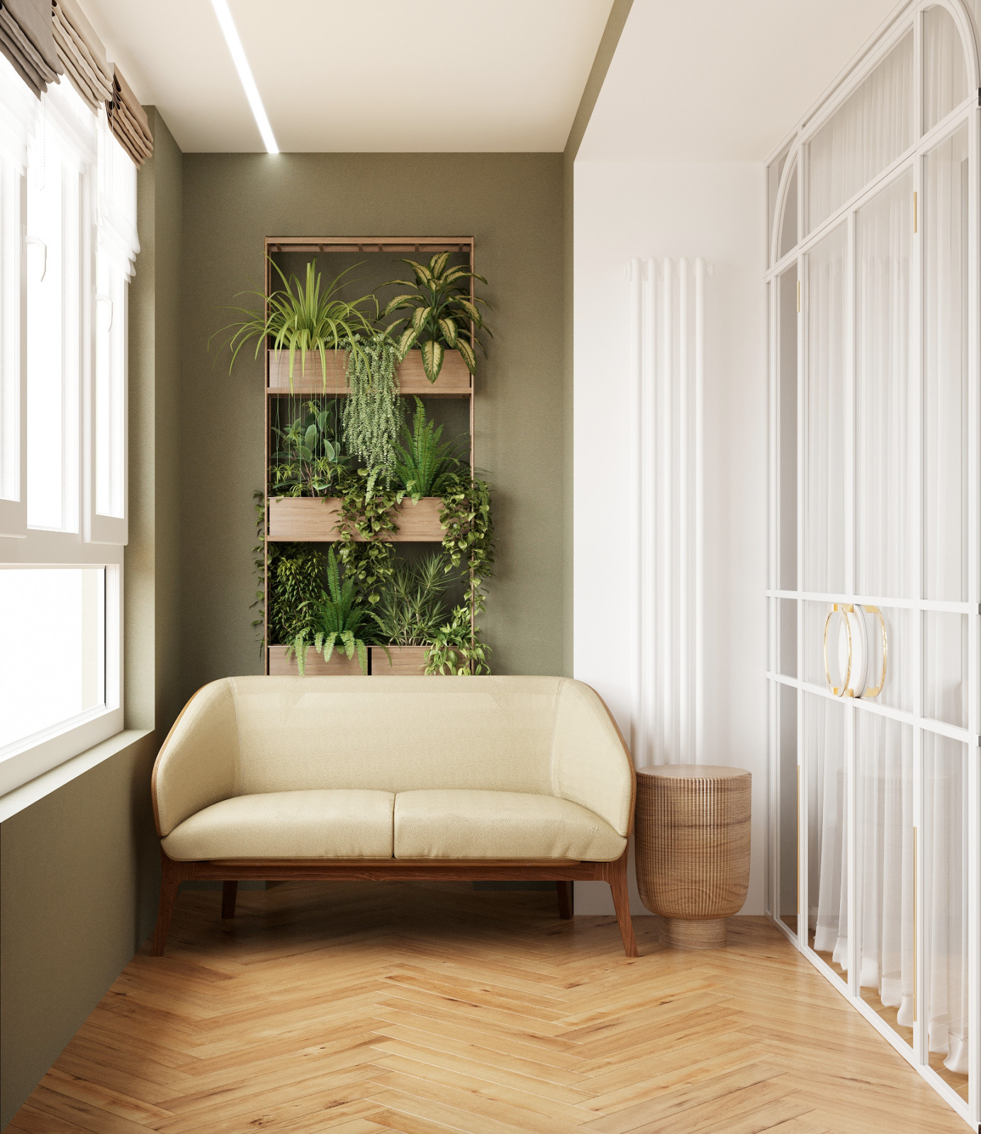 ВИЗУАЛИЗАЦИЯ ИНТЕРЬЕРА В ТЕПЛЫХ ТОНАХ