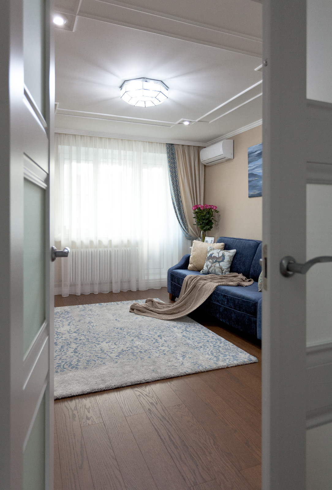 Обложка проекта: Реализованный проект Эстетика в синем