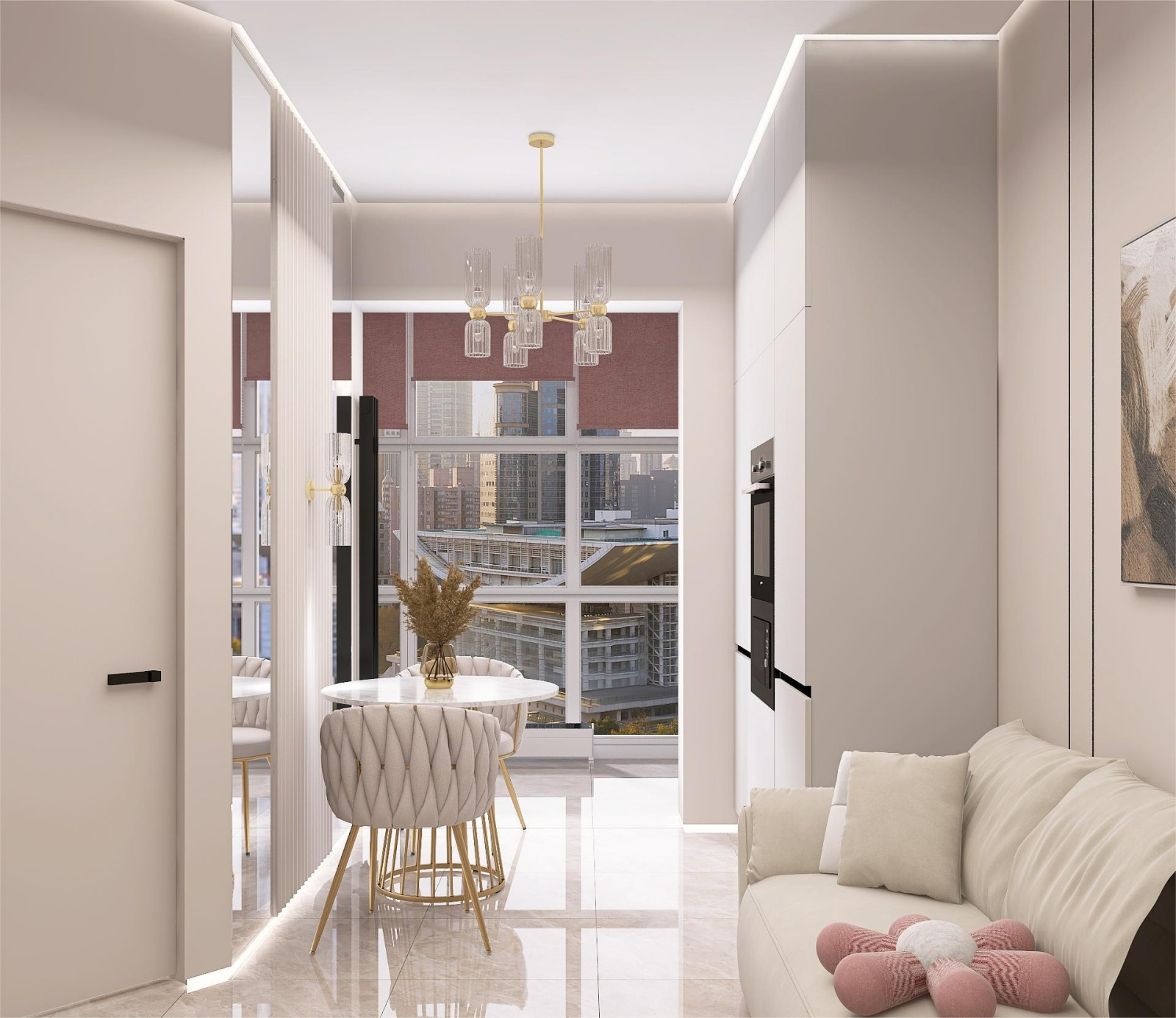 Обложка проекта: Трехкомнатная квартира на Камчатке