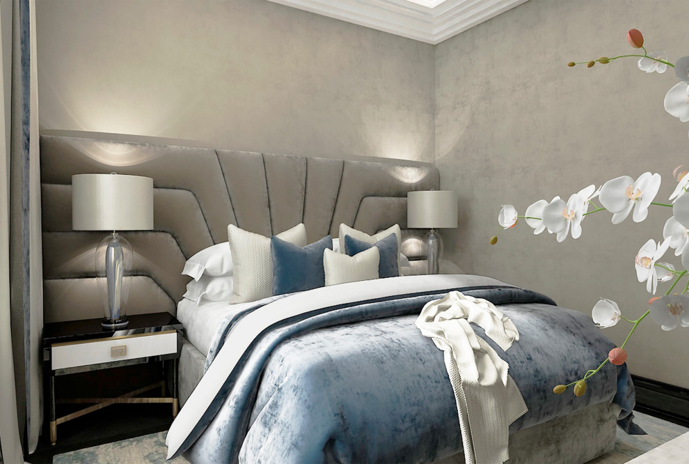 Обложка проекта: Спальня мягкие оттенки. Квартал Redside