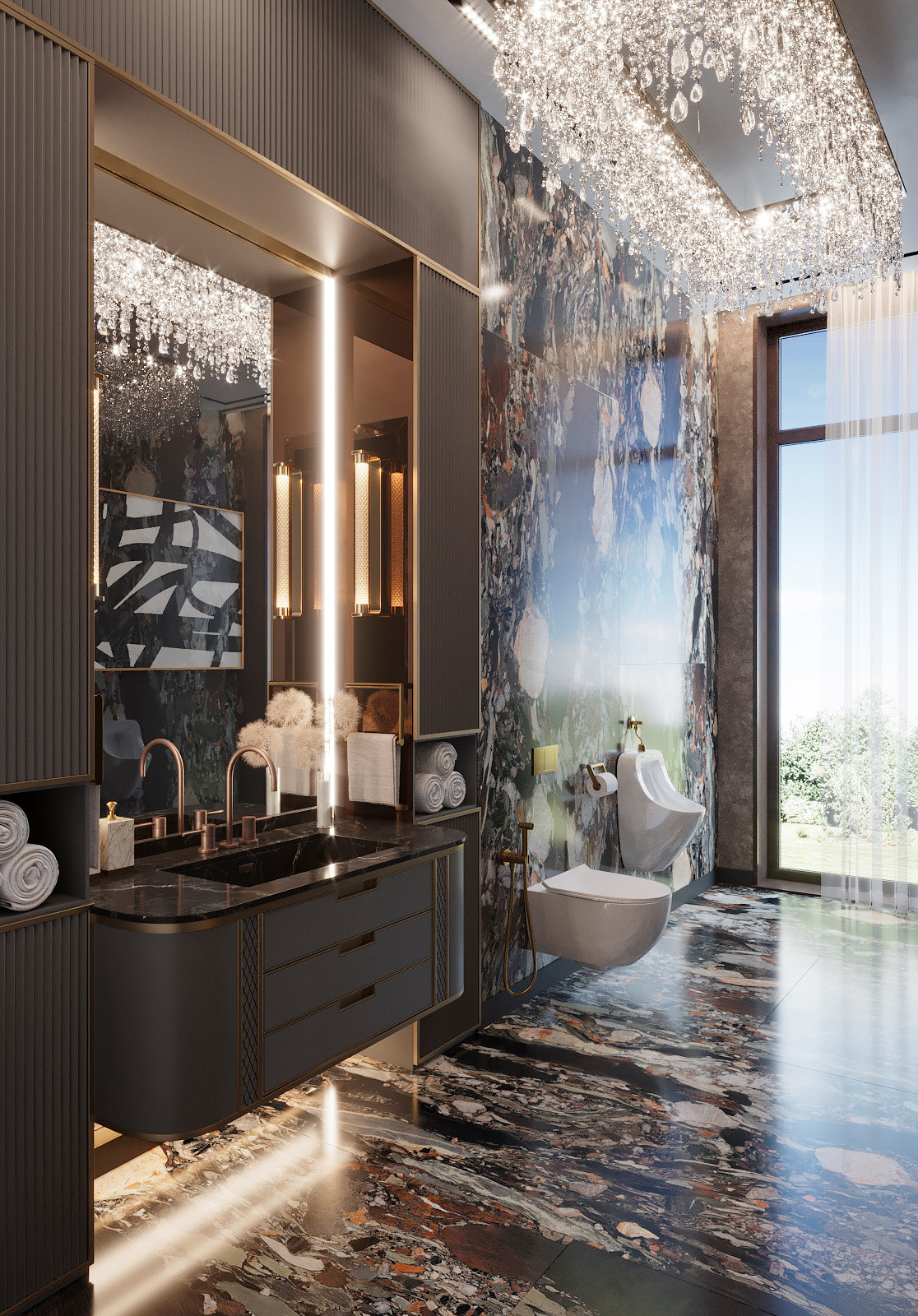 Обложка проекта: Загородный дом в Подмосковье в стиле нео-классика