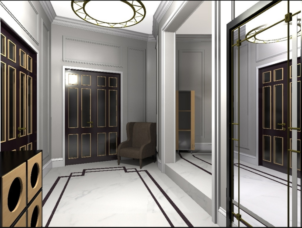 Обложка проекта: дизайн проект 5к.квартиры, 230 кв.м.