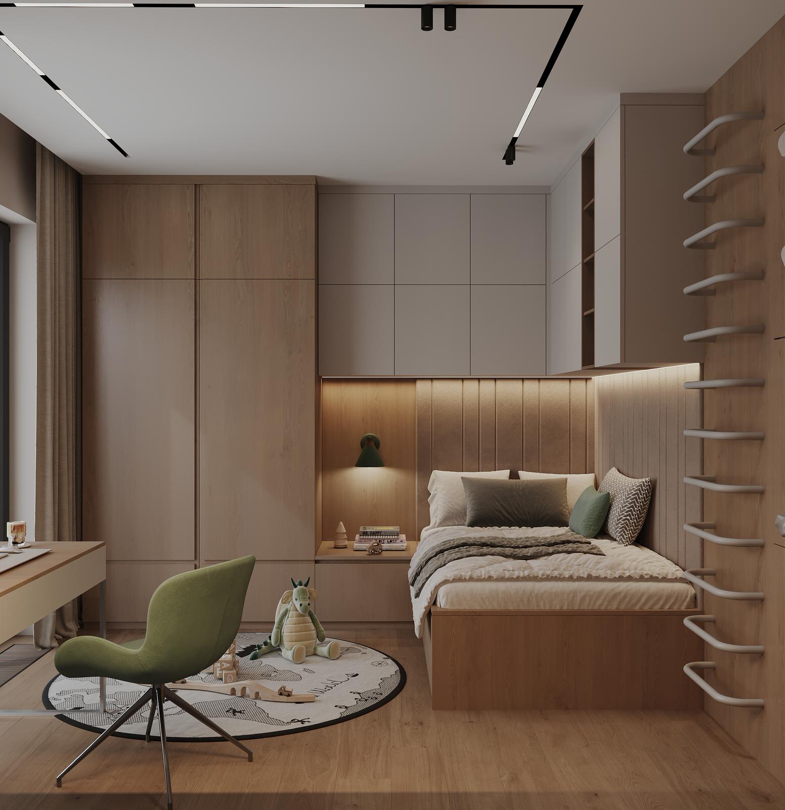 Интерьер дома в КП Урман