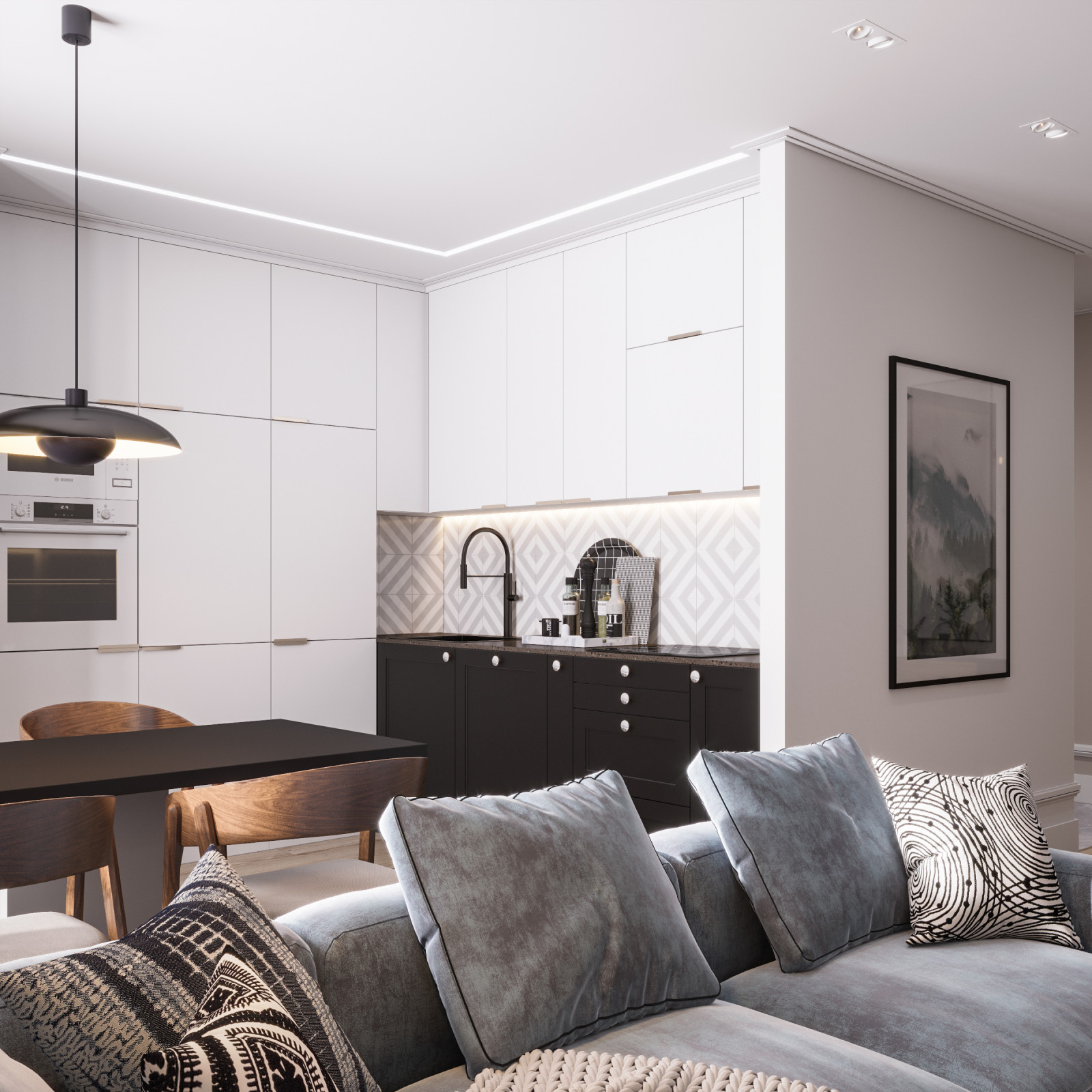 Обложка проекта: Интерьер квартиры в микрорайоне Преображенский