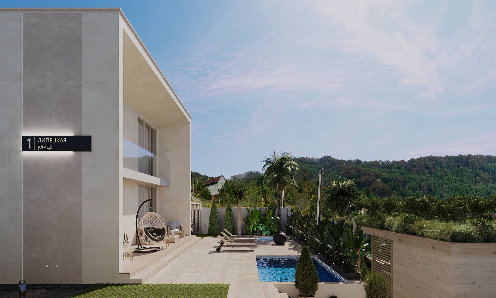 Архитектурный проект 2-ух этажной MINIVILLI.terra