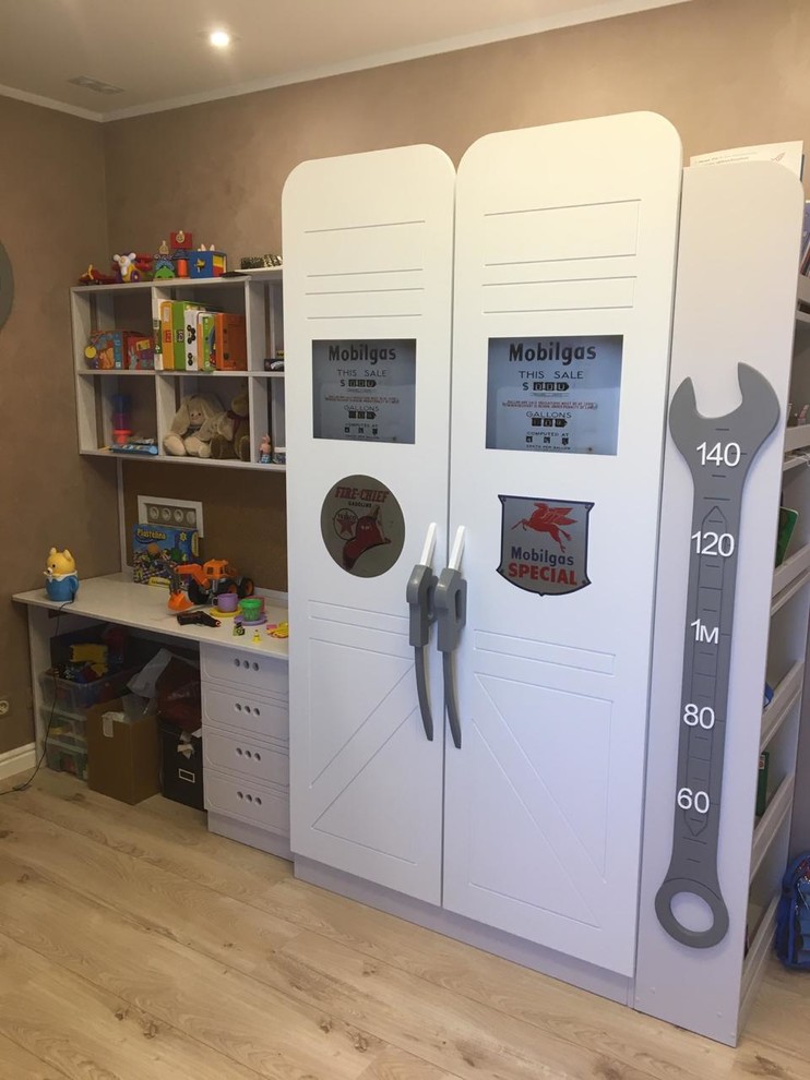 Комната для мальчика в стиле гараж