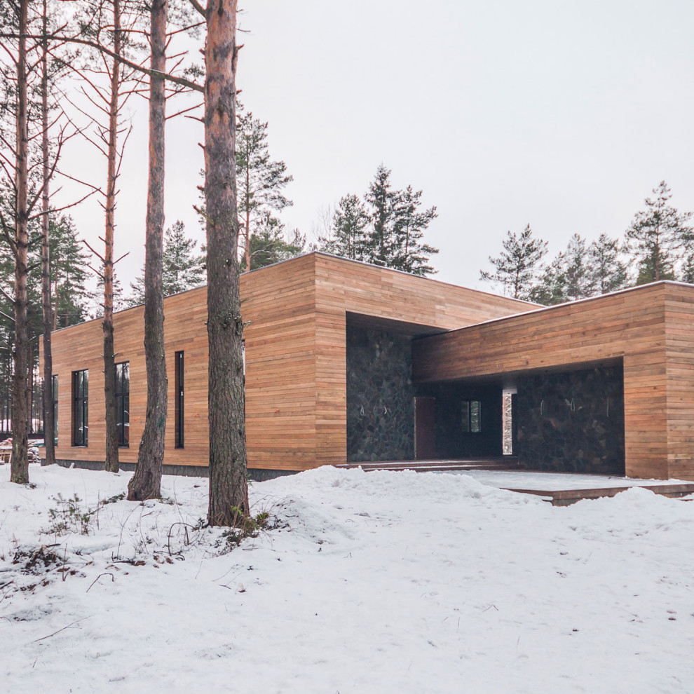 Коттедж в Охтинском парке