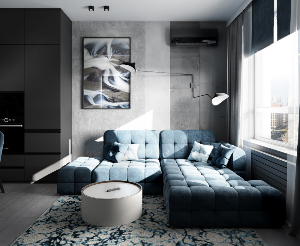 Темный монохром - жилые зоны