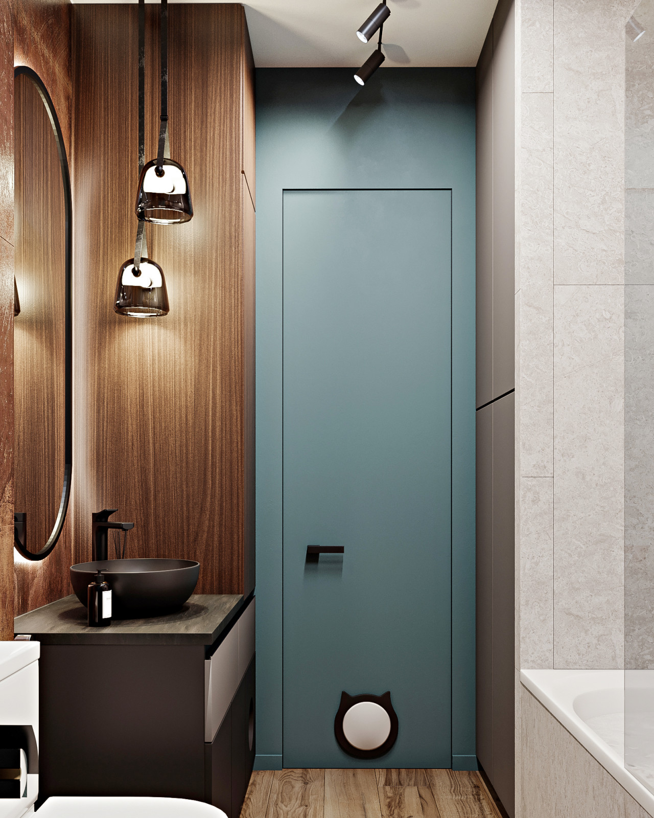 Дизайн интерьера квартиры в ЖК Серебрица