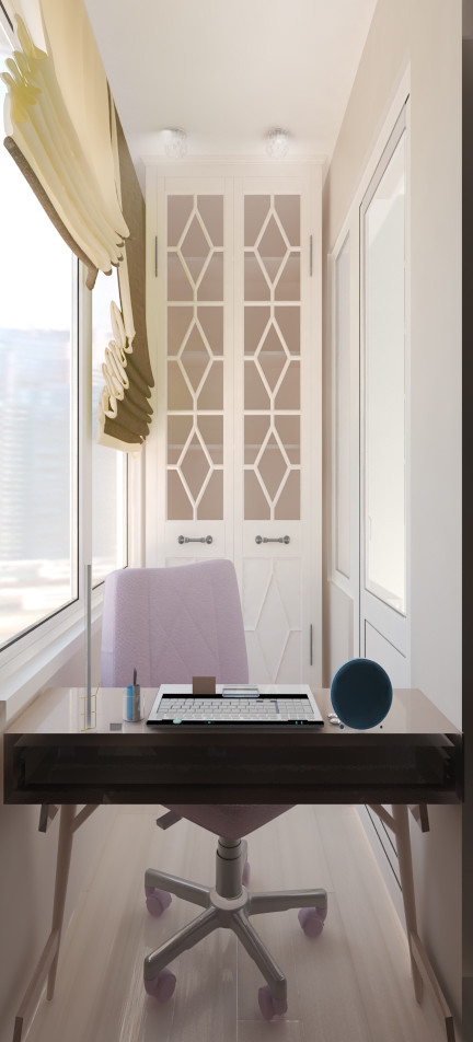 Обложка проекта: Компактная однокомнатная квартира для женщины.