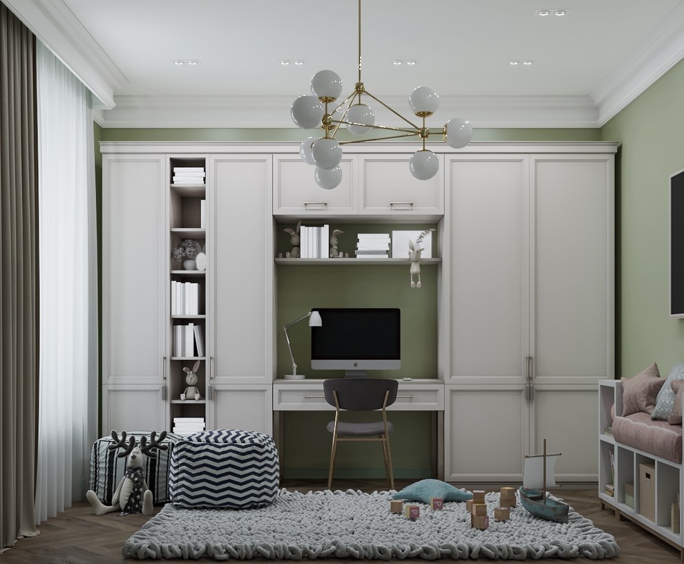 Коттедж в п. Юбилейный 160м2 во французском стиле Арт-Деко