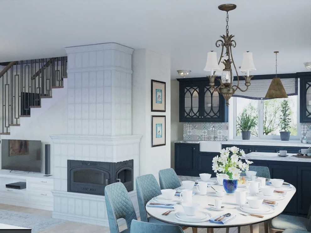 Загородный дом в современной классике