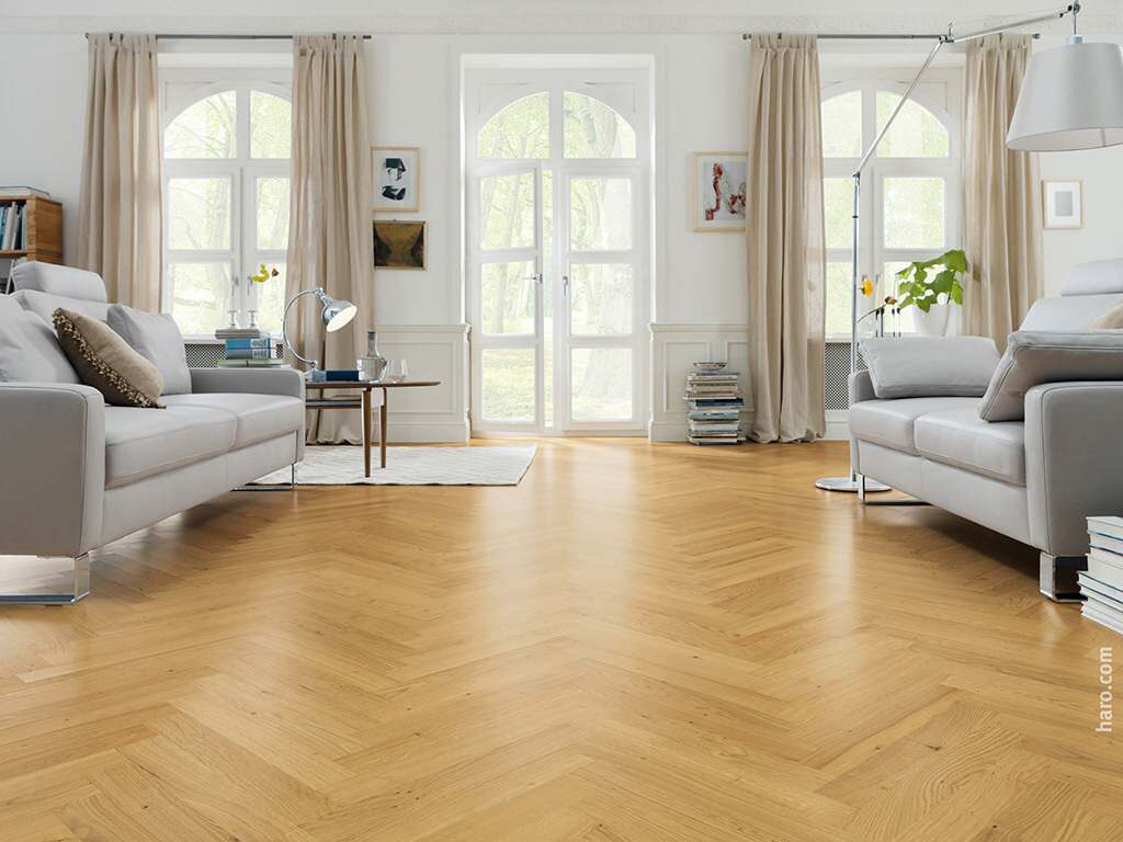 Hardwood parquet