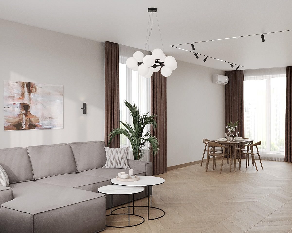 Загородный дом для молодой семьи с маленьким ребёнком