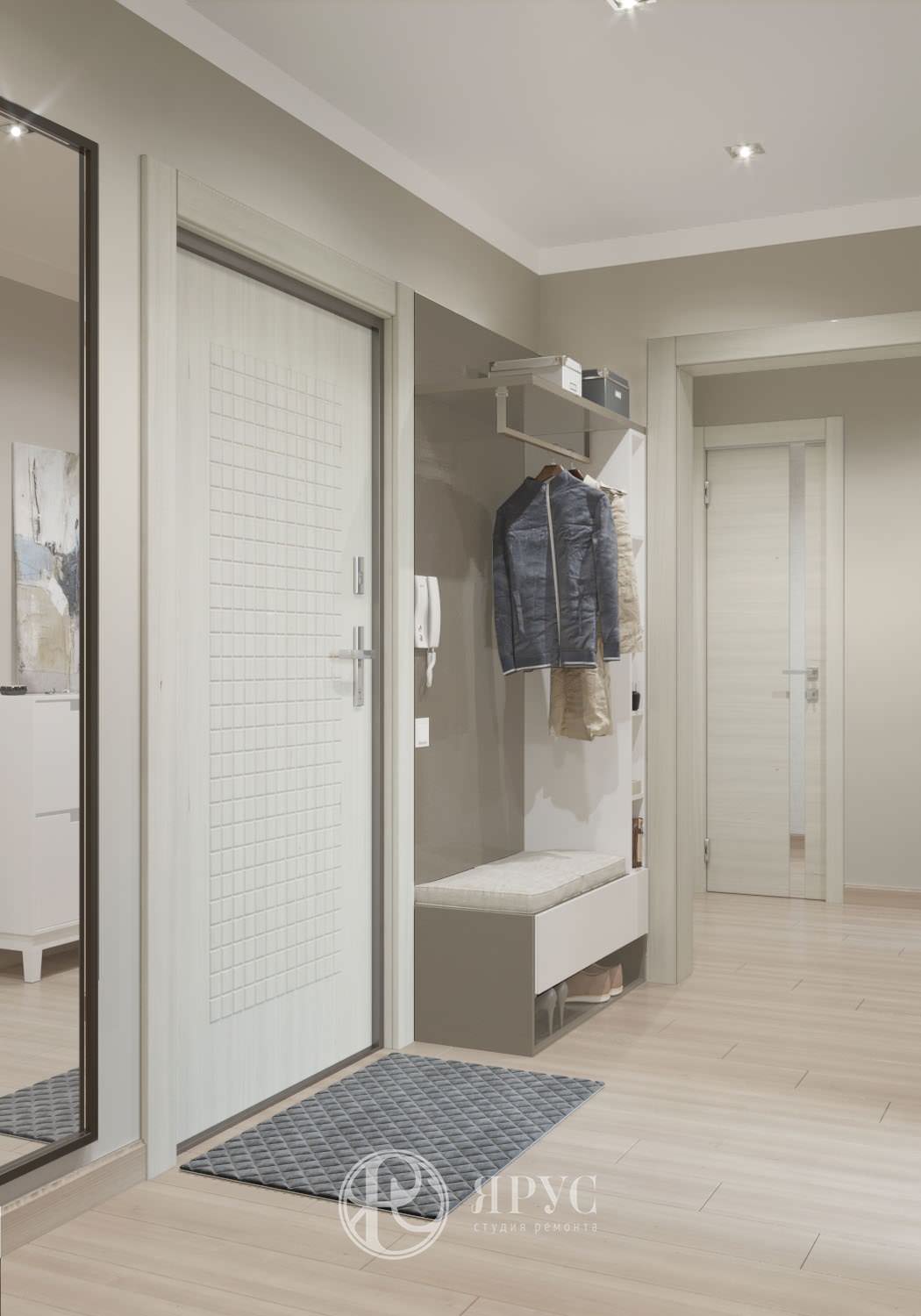 Дизайн интерьера двухкомнатной квартиры