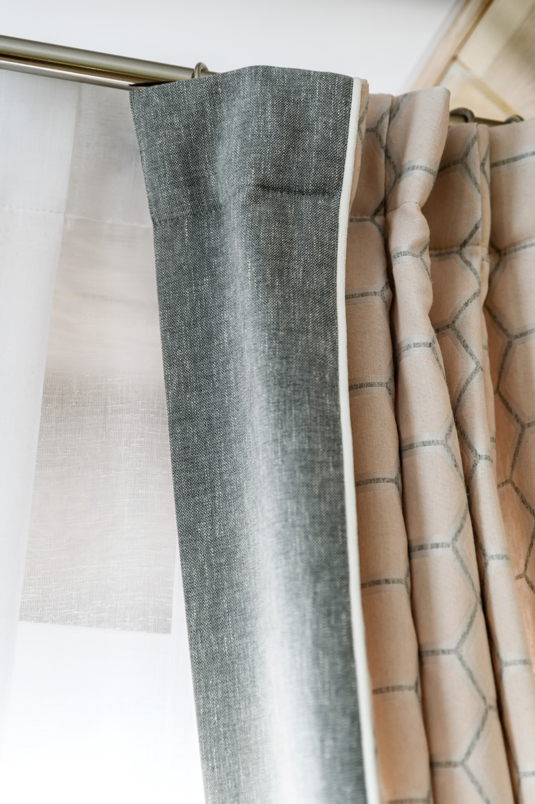 Съёмка штор в хзагородном доме