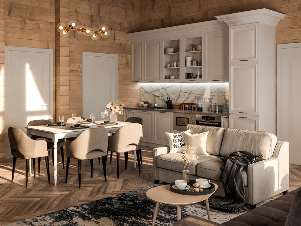 Обложка проекта: Деревянный дом в Подмосковье