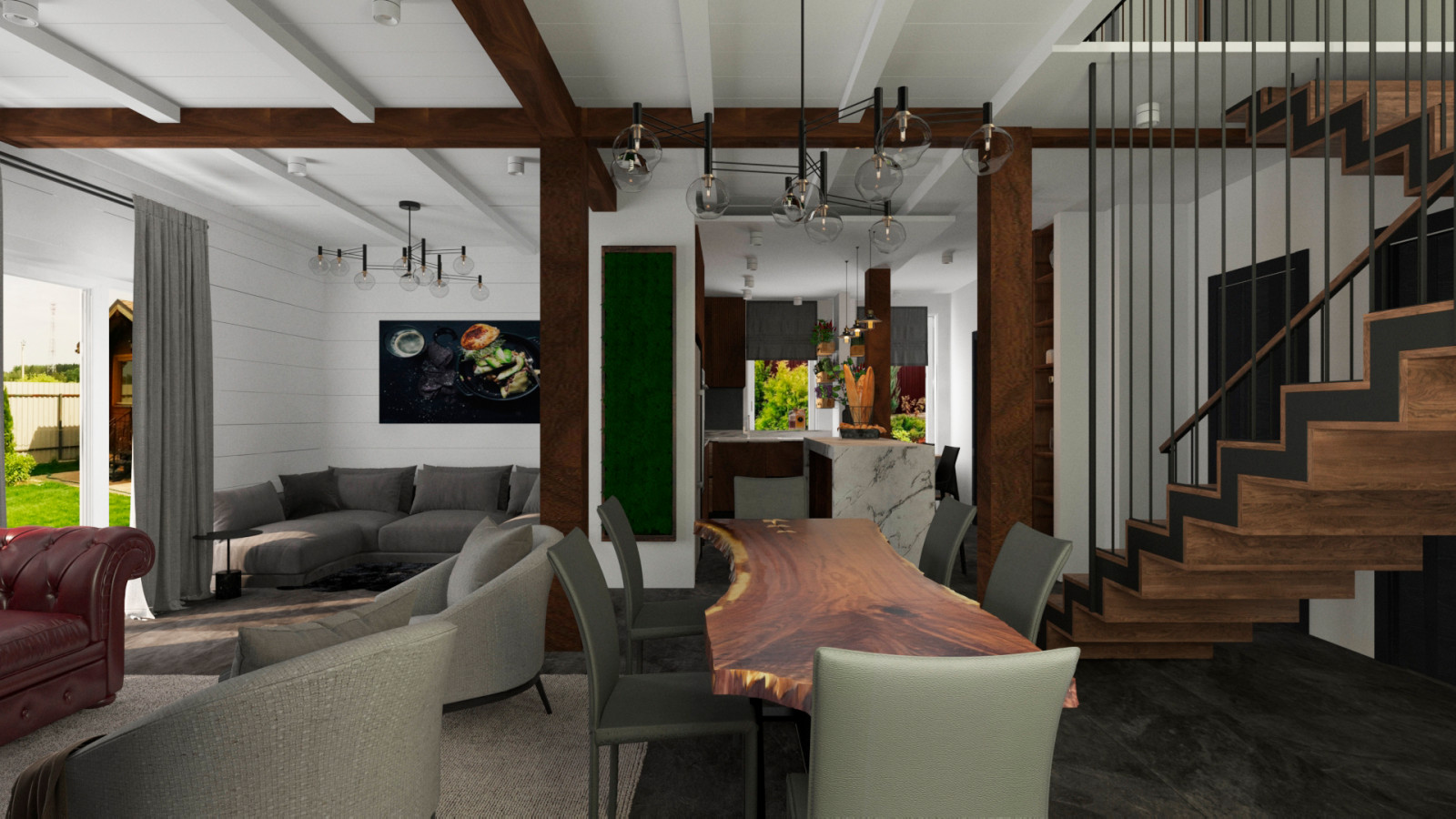 Деревянный дом в Егорьевске