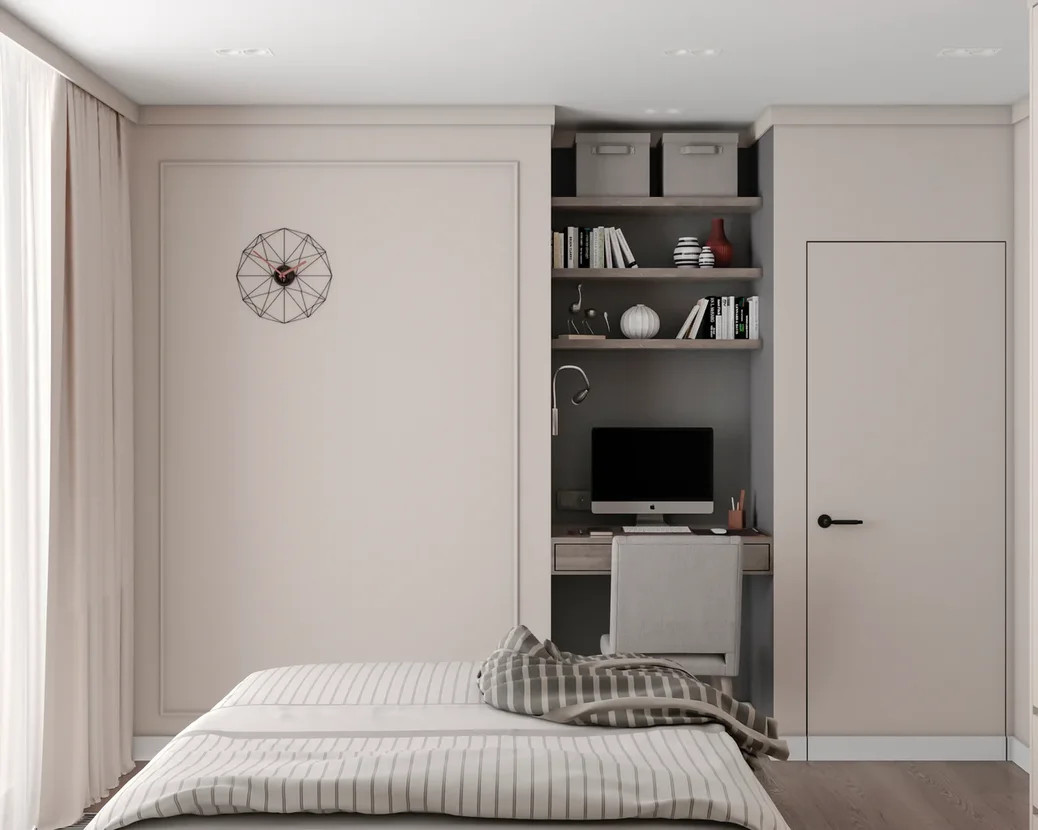 Квартира для семьи из трех человек, 55 кв.м. ЖК "Хорошевский"