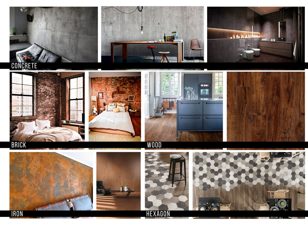 Однокомнатная квартира в стиле лофт в Ярославле.