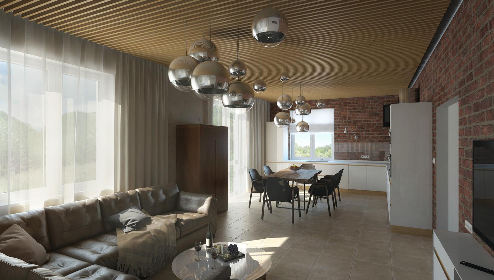 ПРИРОДА ВЕЩЕЙ - Интерьер загородного дома