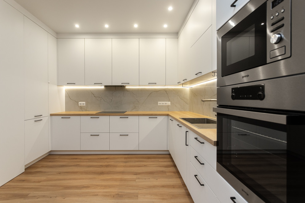 Кухня в современном стиле по ул. Крымский проезд