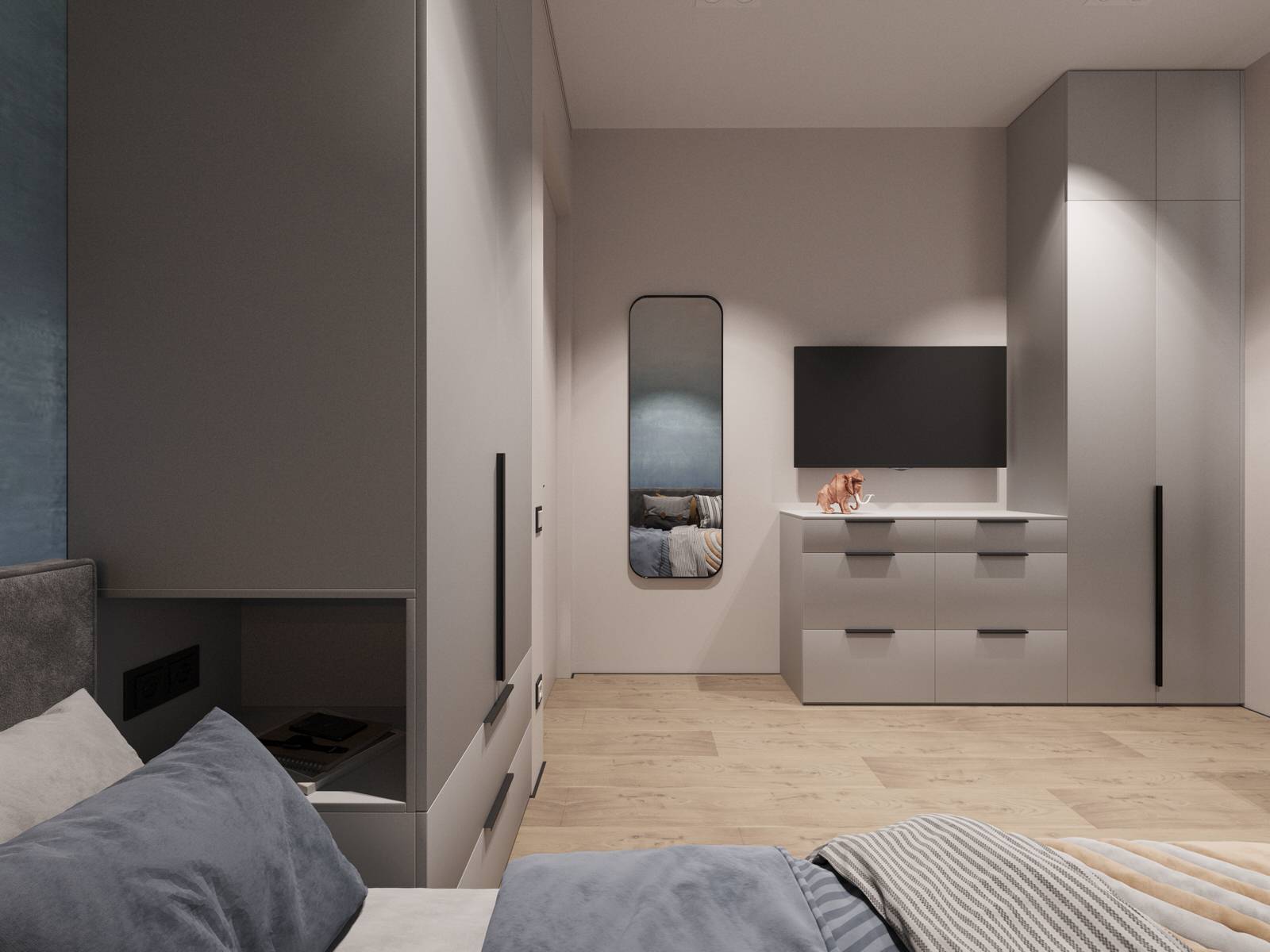 Дизайн-проект для 3-х комнатной квартиры в Москве