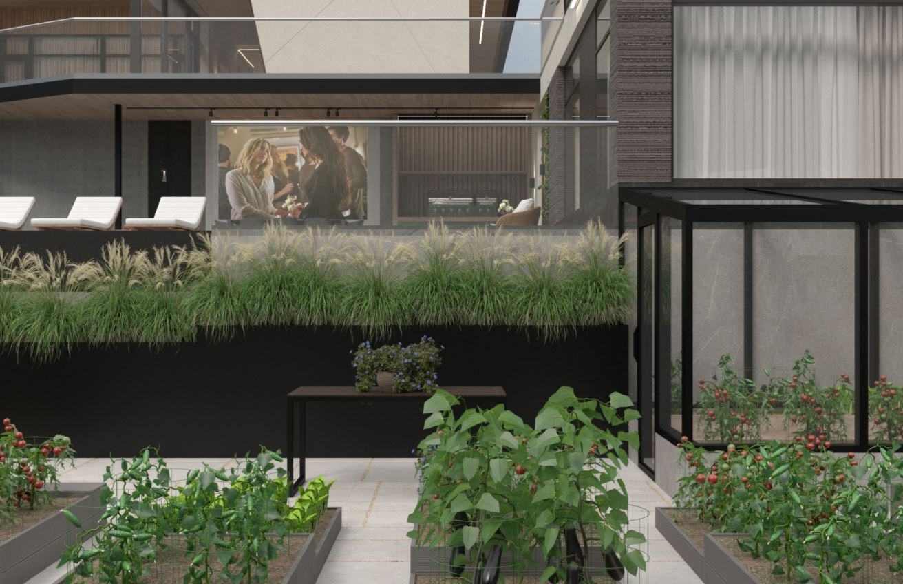 Ландшафтное благоустройство Базайская.