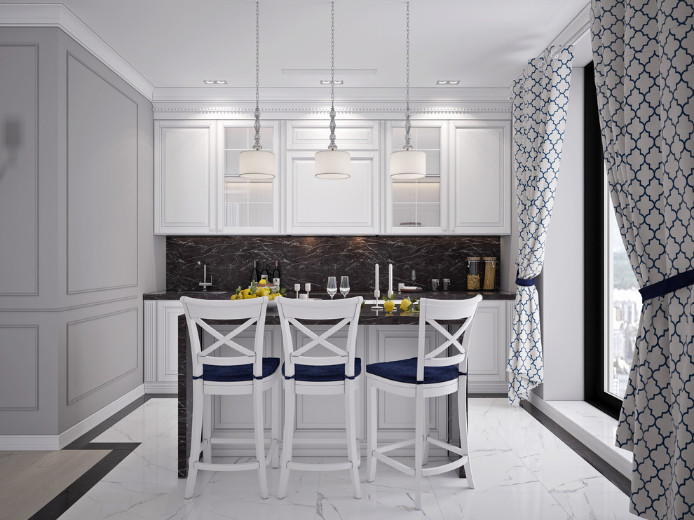 Квартира Ленинский проспект 1115 кв.м. - Современная классика.