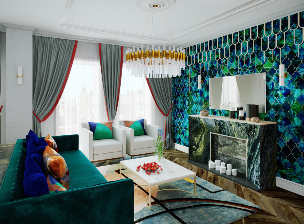 Обложка проекта: Квартира в ЖК Люмьер в Петербурге