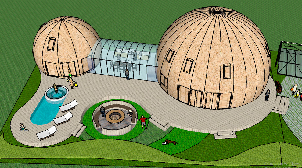 Купольное поместье в сердце леса