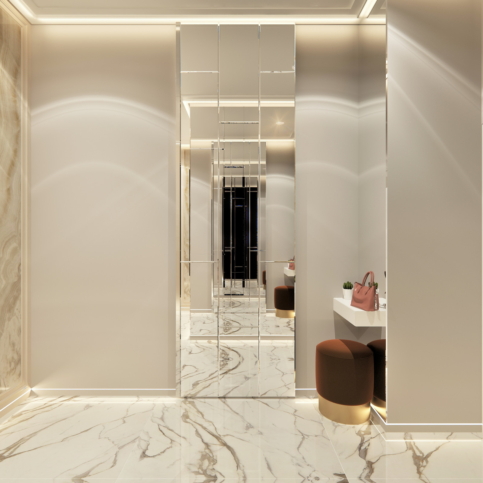 Современный интерьер в смешанном стиле.