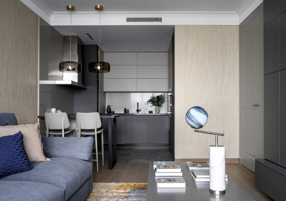 Фотосъемка реализованного дизайн-проекта в ЖК "Сильвер"