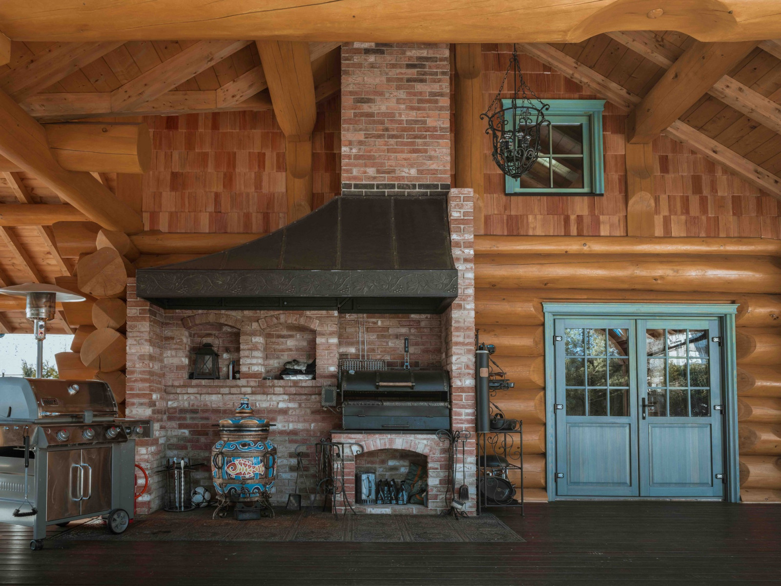 Обложка проекта: Барбекю в загородном доме