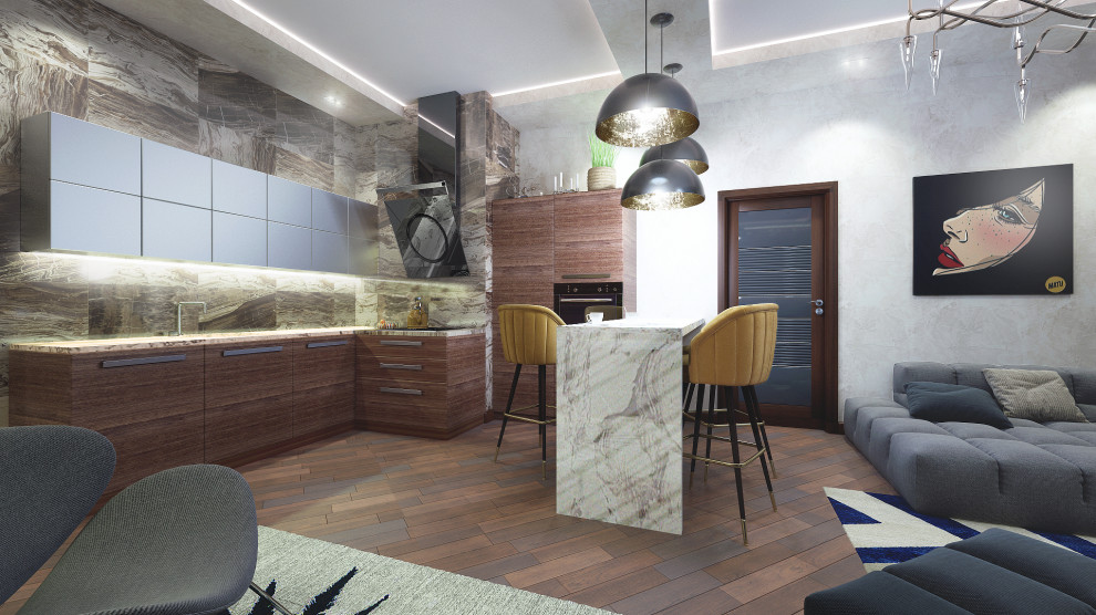 Дизайн проект квартиры на Мосфильмовской