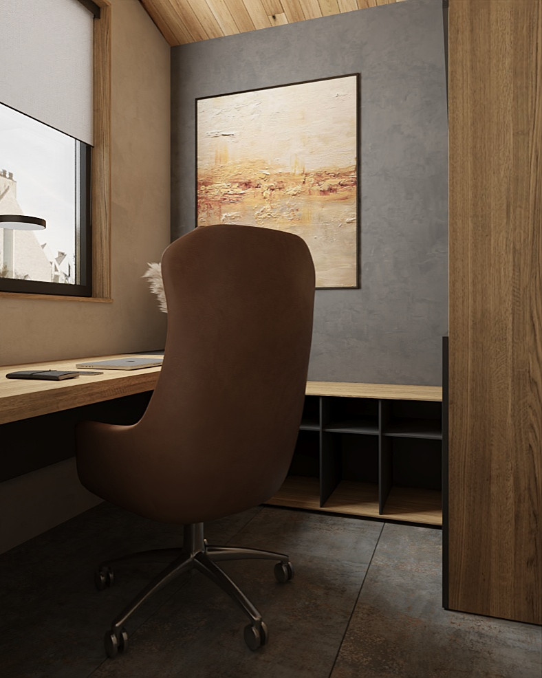 Деревянный дом в поселке Лаки парк