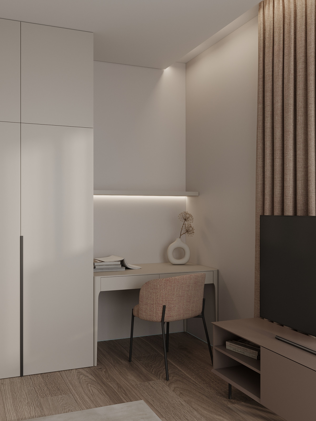 ЖК «Павелецкая Сити» — современный минимализм в нейтральных оттенках