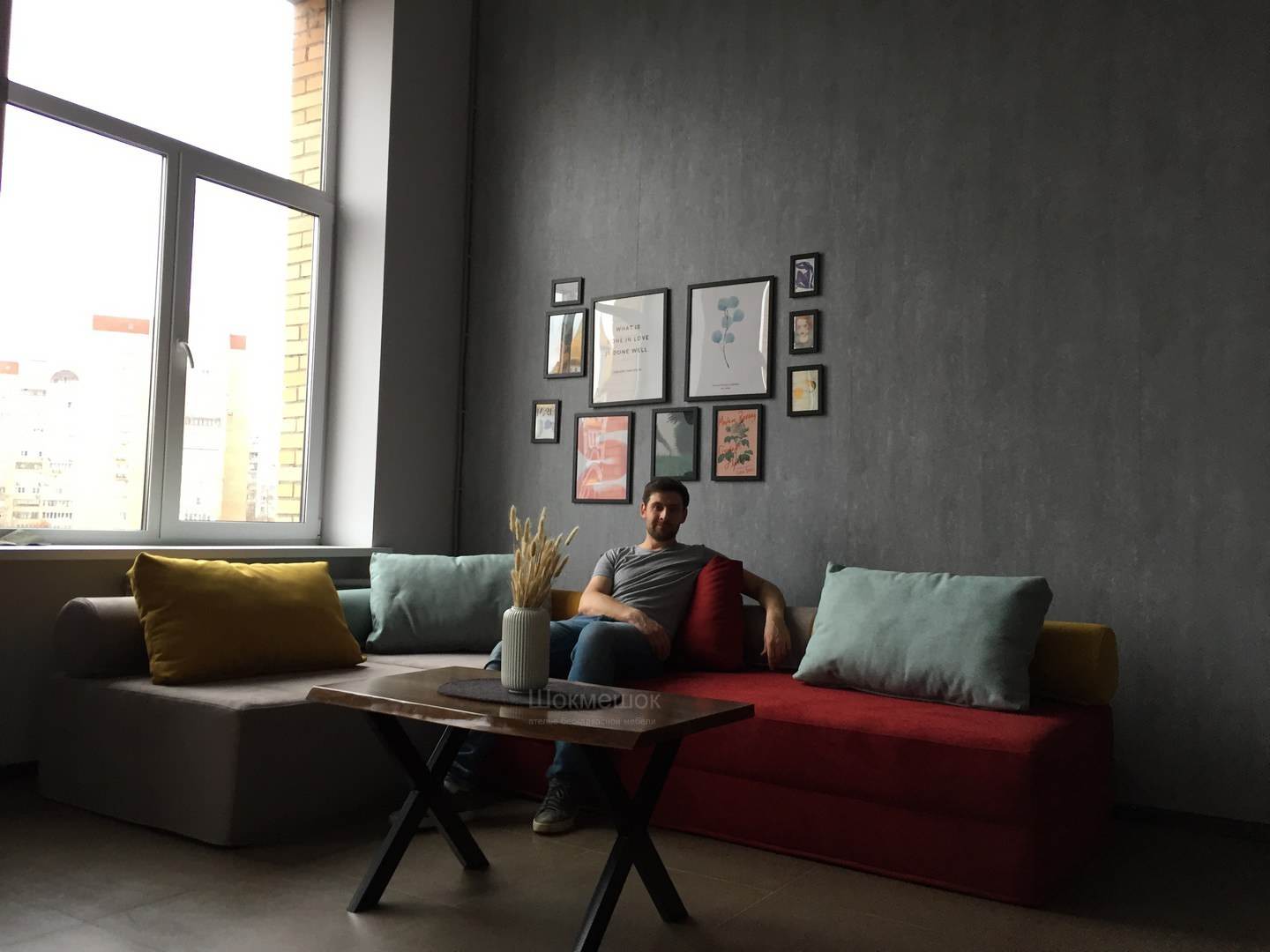 Бескаркасный модульный диван Miss 3