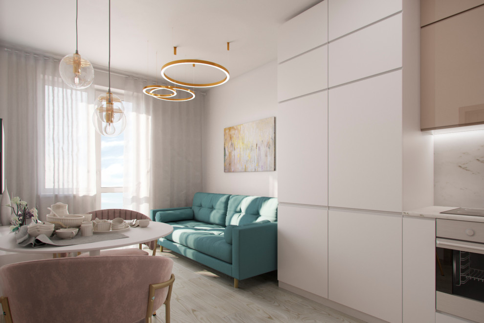 Дизайн однокомнатной квартиры ЖК Стрижи