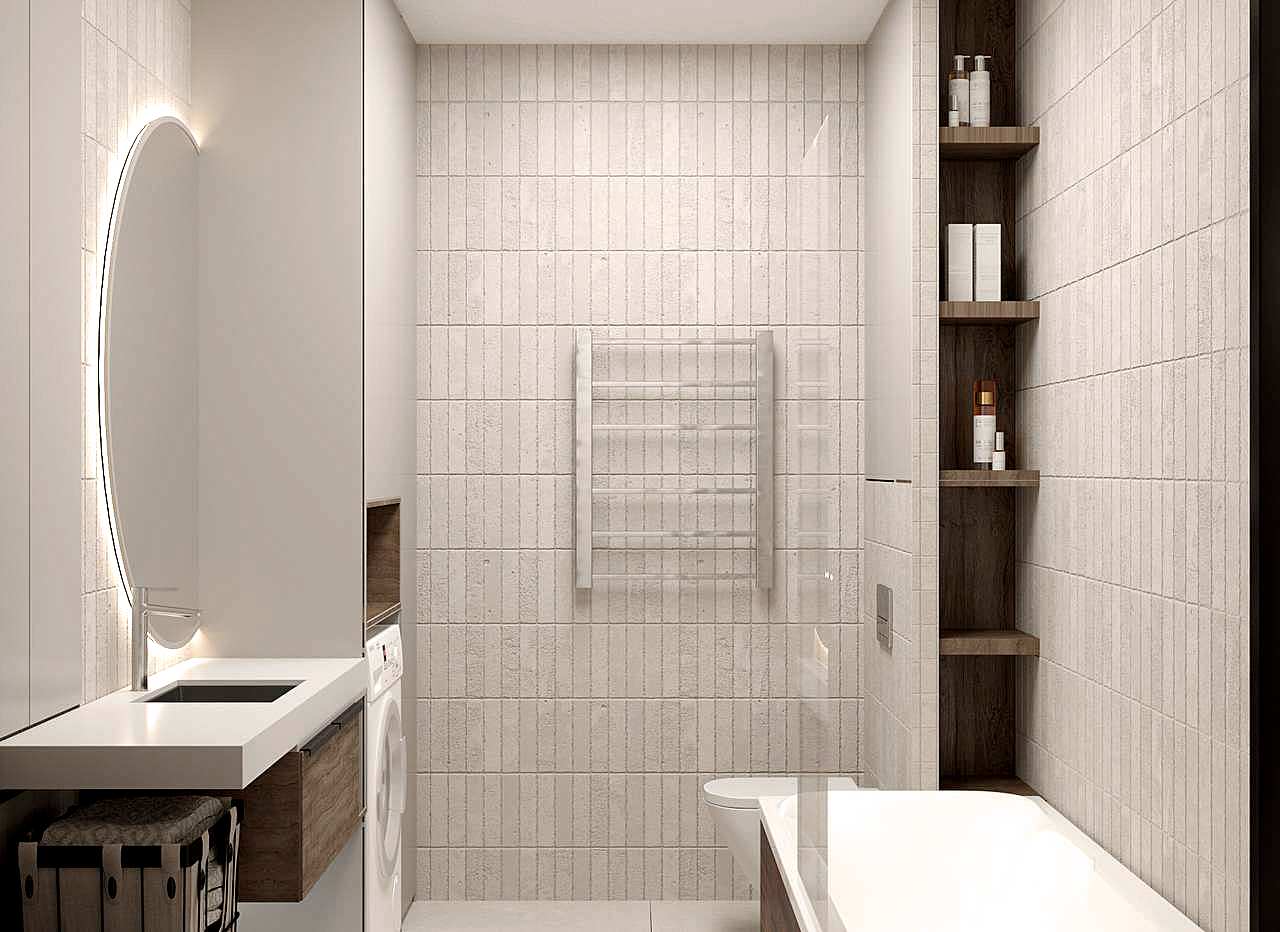 Проект: квартира 46м.кв в ЖК Премьер, г. Пермь