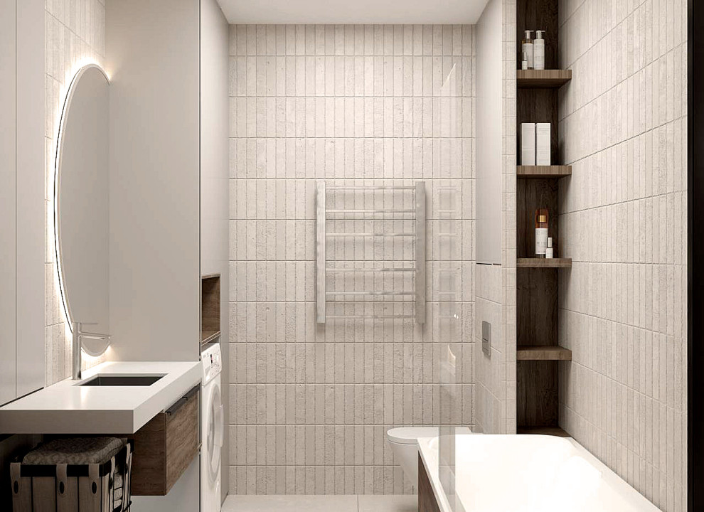 Проект: квартира 46м.кв в ЖК Премьер, г. Пермь