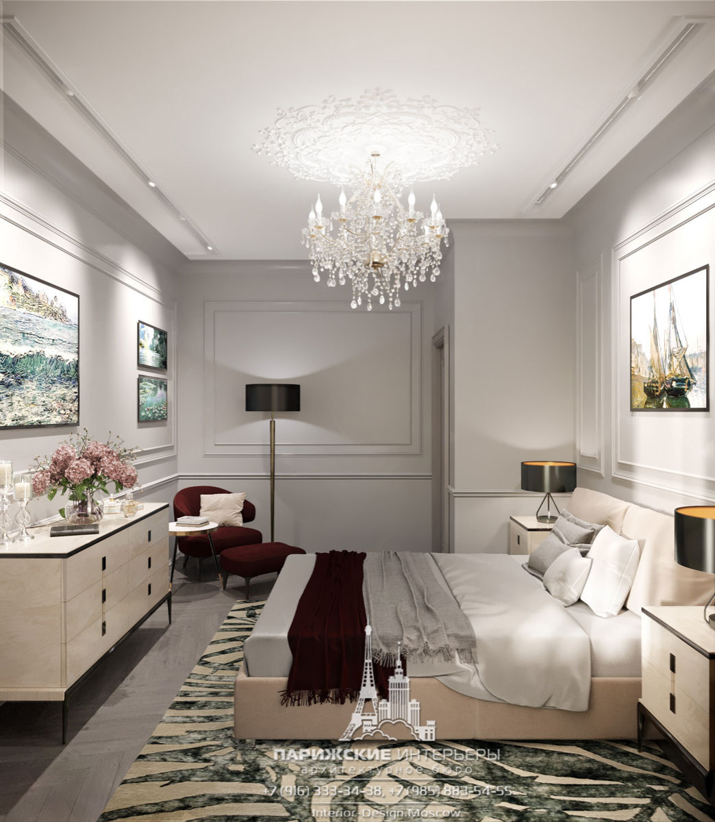 50 оттенков серого. Дизайн 2-комнатной квартиры в светлых тонах