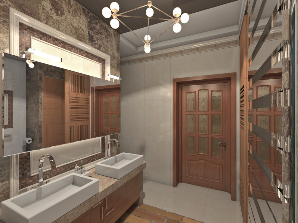 Ванная в нео-классическом стиле