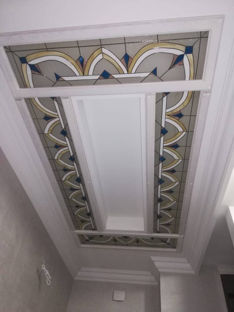 Обложка проекта: Потолочный витраж в ЖК "Сердце города"